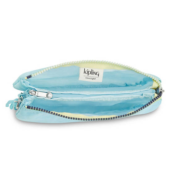 Kipling Creativity Extra Large Divat Wristlet Kézitáska Kék | HU 1259DF